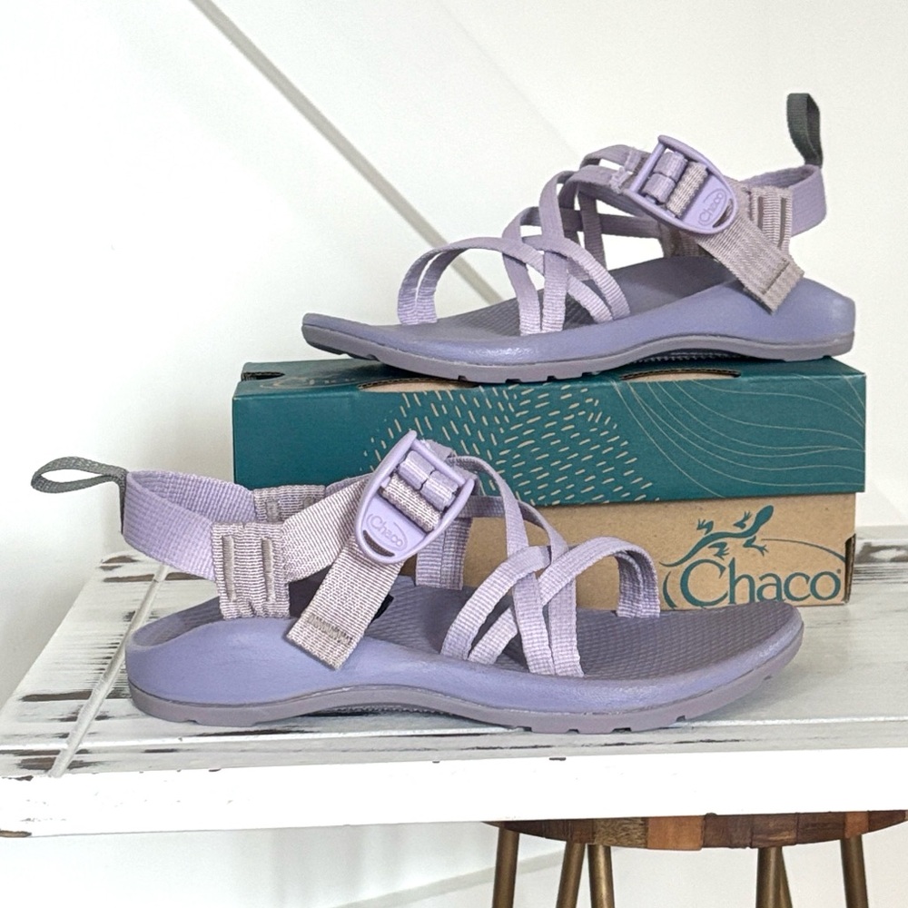 Chaco Lavender Frost Chaco ZX/1 EcoTread Sandals Waterproof Non Marking Pastel